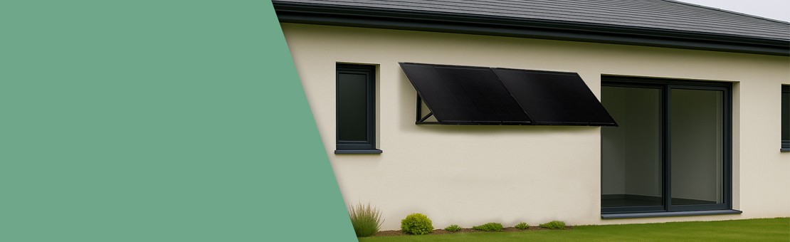 Kits solaires pour façades